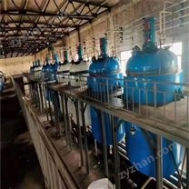 二手3000升電加熱開式機(jī)械密封搪瓷反應(yīng)釜