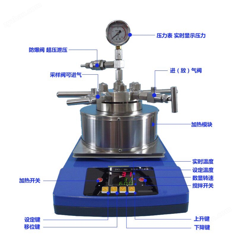 上海微型高壓反應釜廠家