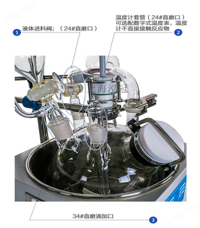 F系列單層玻璃反應釜