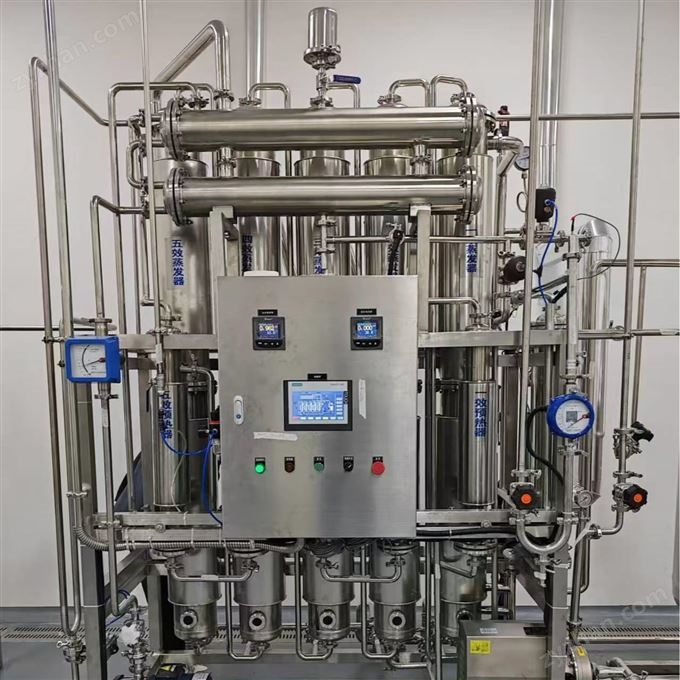 隨州市制藥專用1000L/h多效蒸餾水機(jī)