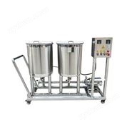 不銹鋼移動(dòng)cip清洗車 乳品果汁立式清洗設(shè)備