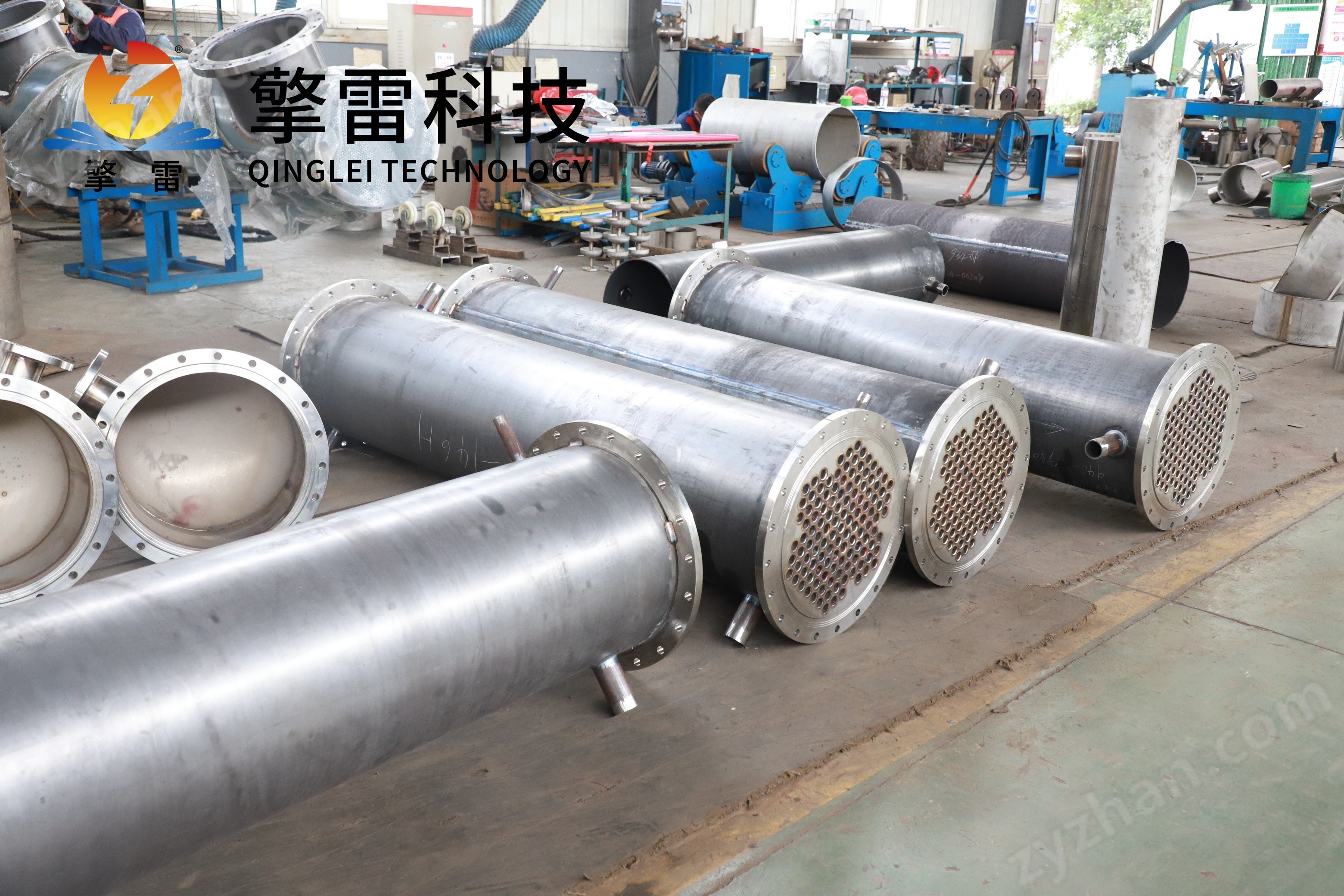 耐腐蝕列管換熱設備浮頭結構